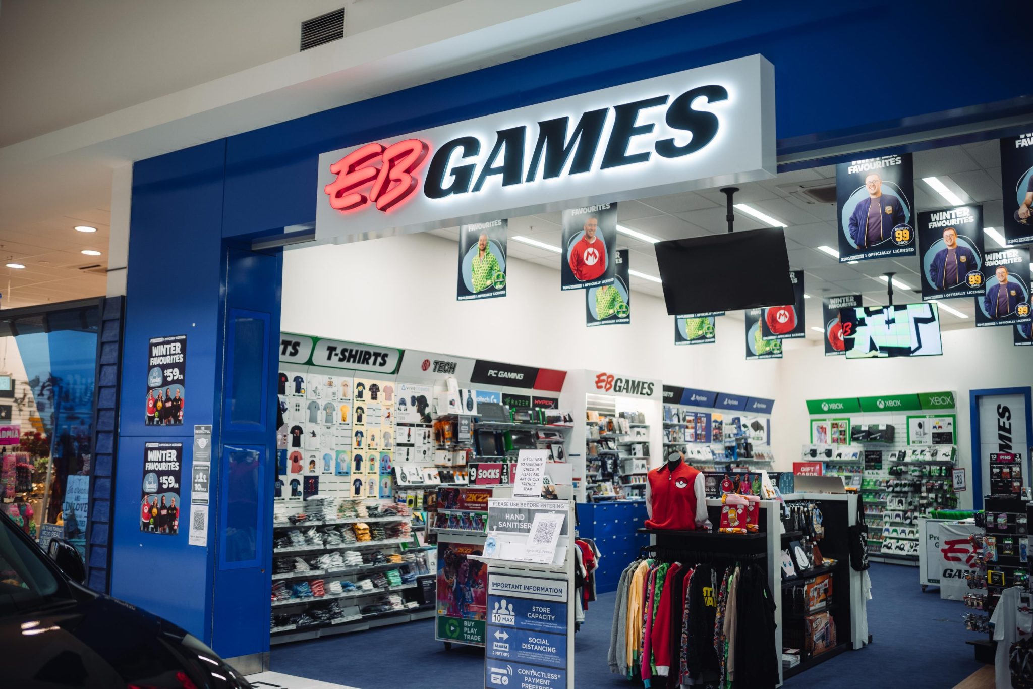 EB Games The Hub Hornby